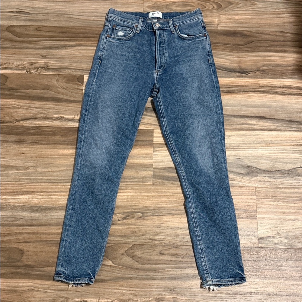 AGOLDE Nico High Rise Slim Fit Jeans Women’s Size 26 Medium Wash Ankle